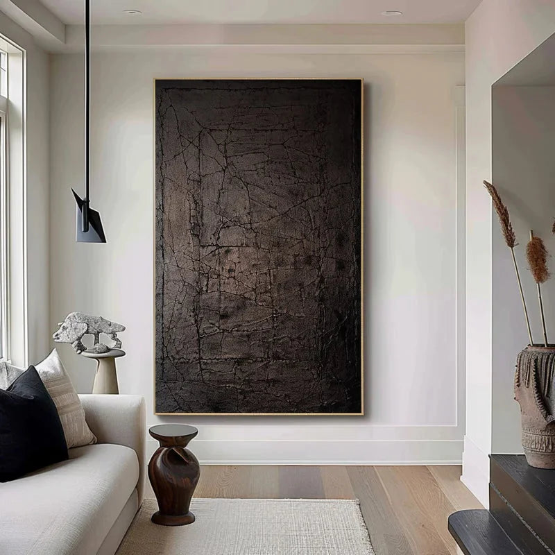 Multicolor Echoes Of Shadow - Minimalist Abstract Texture Art - Artwallpainting