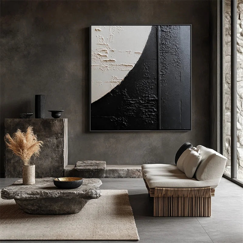 Multicolor Eclipse Harmony Canvas Painting For Home Decoration - Artwallpainting