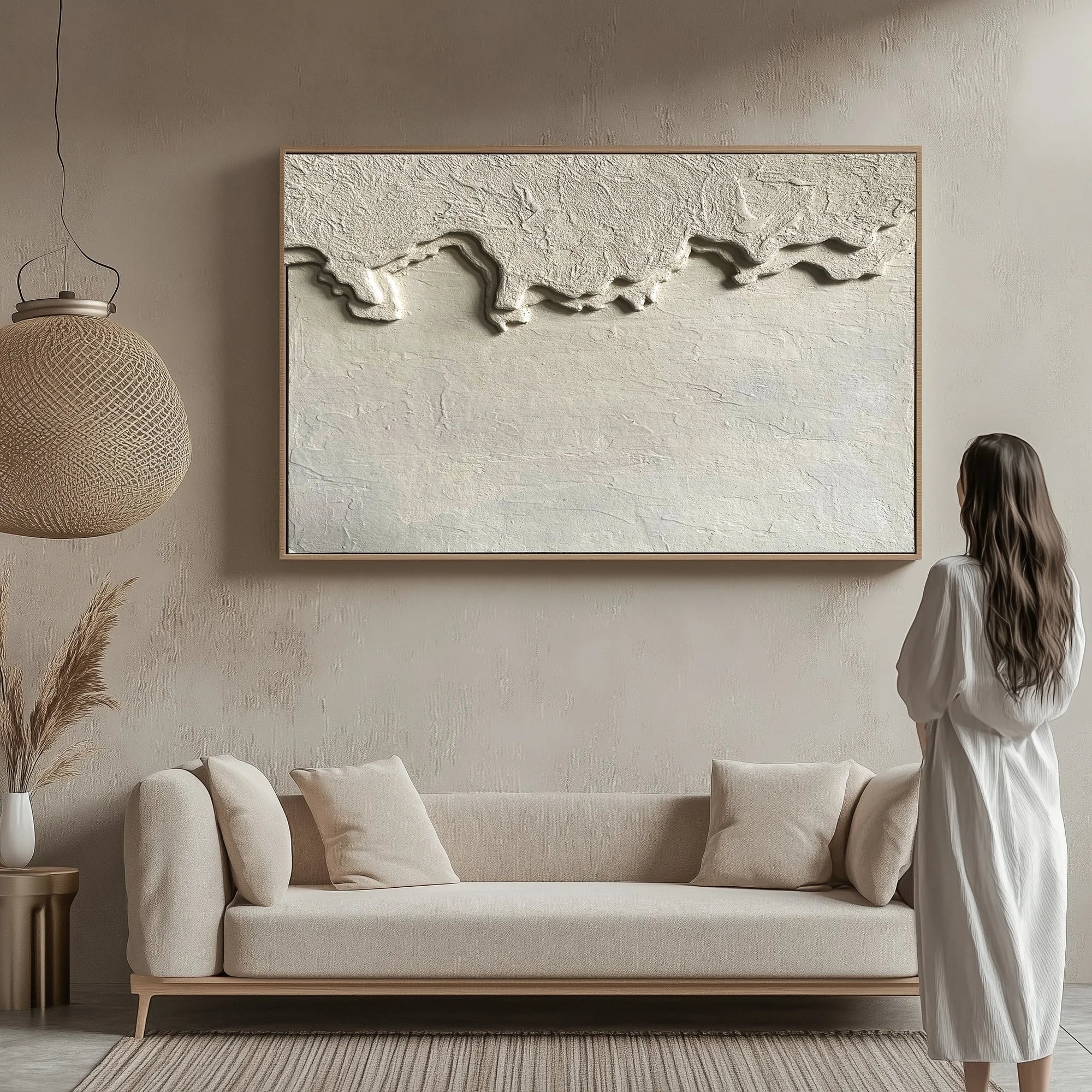 Multicolor Eclipsed Radiance Canvas Painting For Home Decoration - Artwallpainting