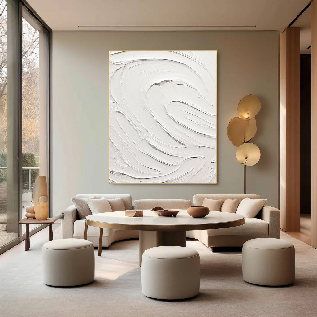 Multicolor Elegant Minimalist Textured Abstract Art For Modern Spaces - Artwallpainting
