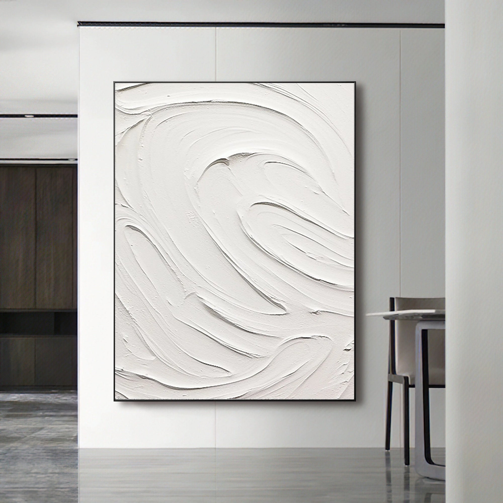 Multicolor Elegant Minimalist Textured Abstract Art For Modern Spaces - Artwallpainting
