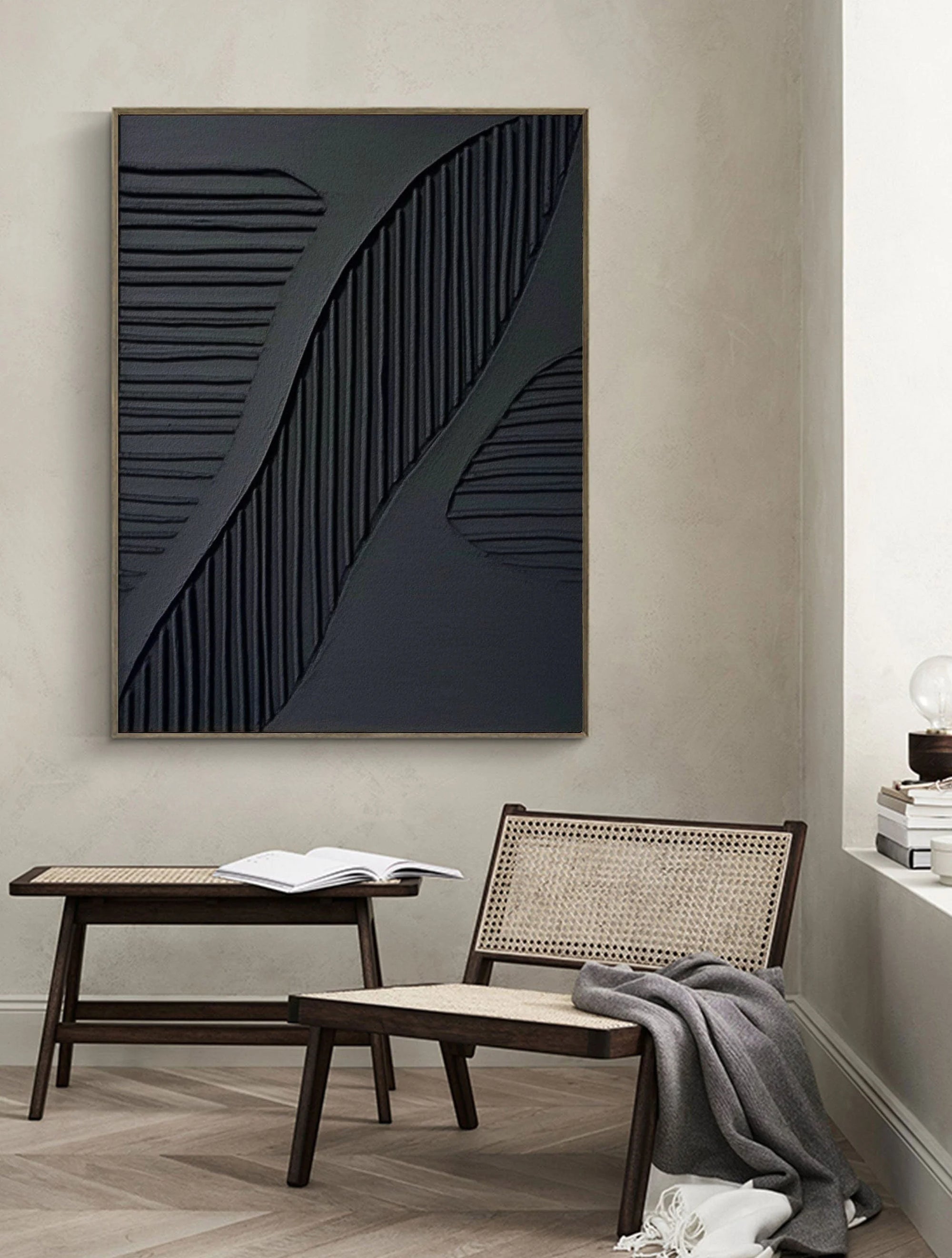 Multicolor Elegant Textured Abstract Wall Art - Artwallpainting