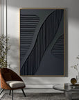 Multicolor Elegant Textured Abstract Wall Art - Artwallpainting