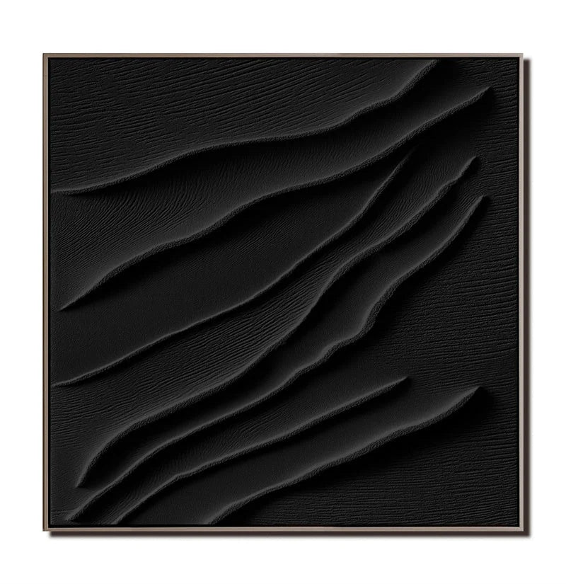 Multicolor Elegant Waves Textured Art - Artwallpainting