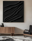 Multicolor Elegant Waves Textured Art - Artwallpainting