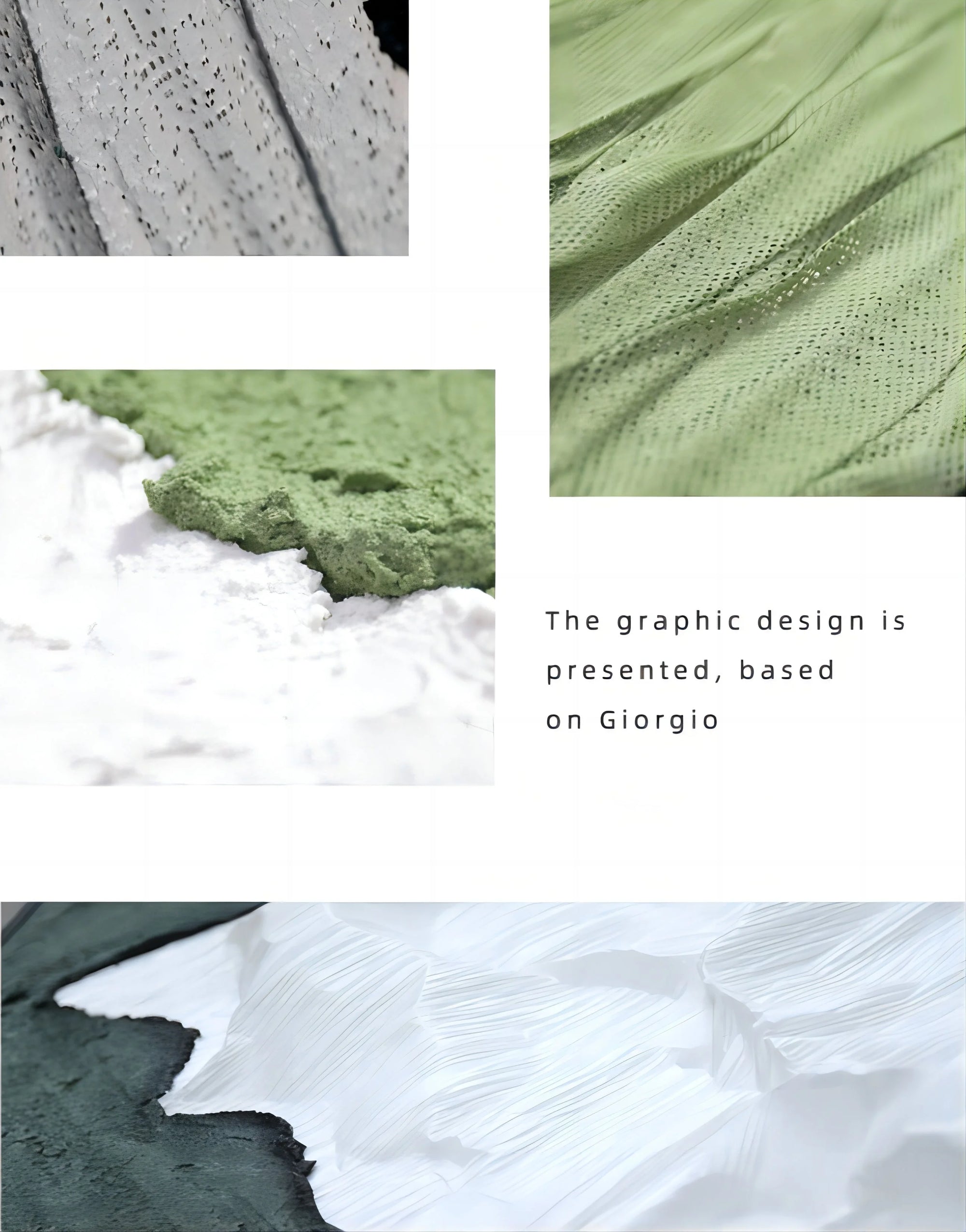 Multicolor Emerald Edge Textured Layers - Artwallpainting