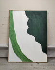 Multicolor Emerald Edge Textured Layers - Artwallpainting