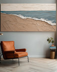 Multicolor Endless Tides Abstract Ocean Painting - Artwallpainting