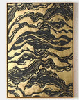 Multicolor Erosion Luxe Abstract Canvas Painting For Home Decoration - Artwallpainting