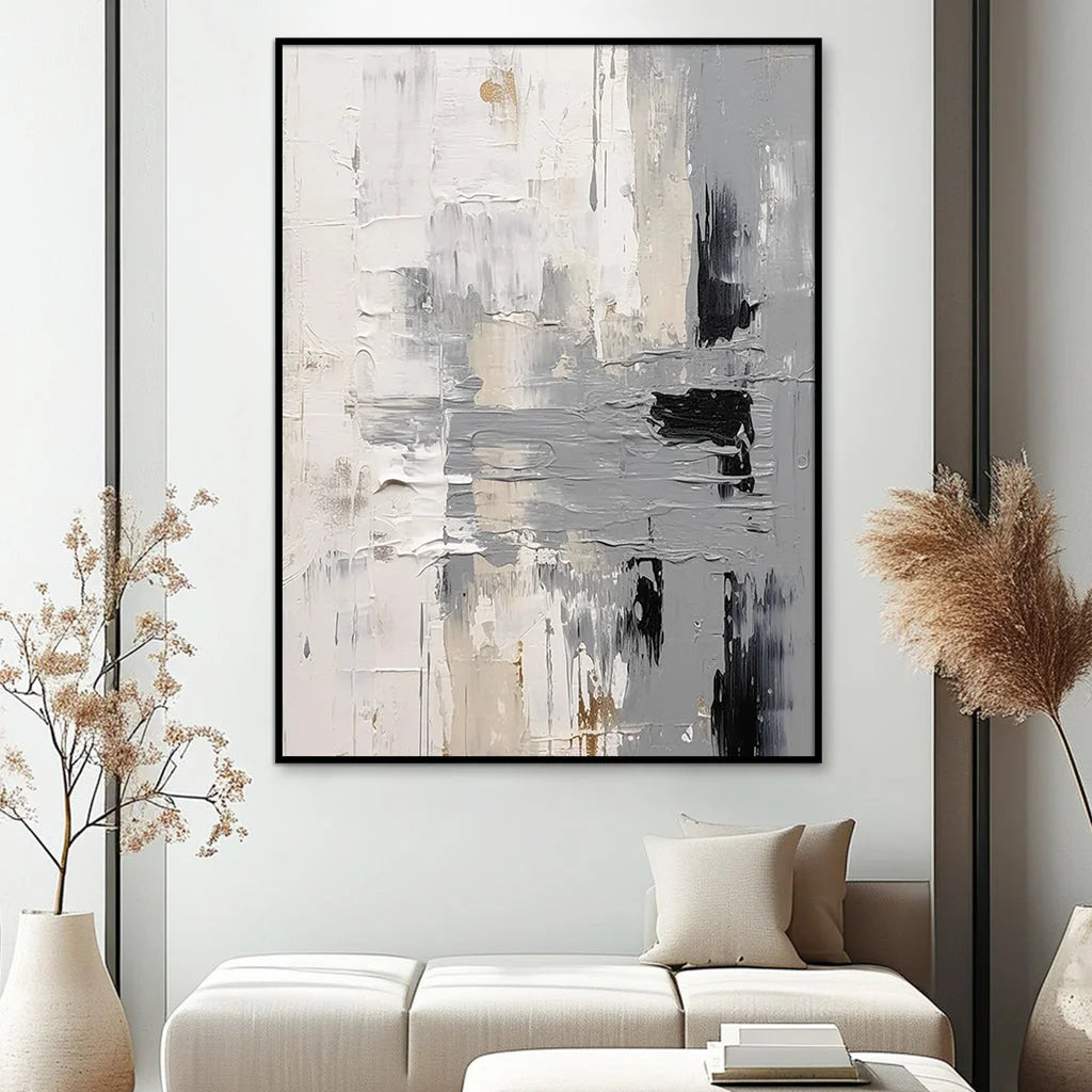 Multicolor Ethereal Layers Canvas Painting For Home Decoration - Artwallpainting