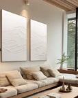 Multicolor Ethereal Peaks Diptych Set Of 2 - Artwallpainting