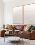 Multicolor Ethereal Peaks Diptych Set Of 2 - Artwallpainting