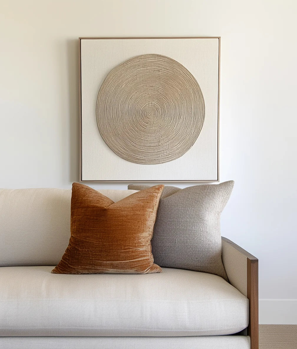 Multicolor Ethereal Spiral Canvas Painting For Home Decoration - Artwallpainting