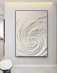 Multicolor Ethereal Spiral Textured Art - Artwallpainting