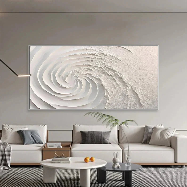 Multicolor Ethereal Spiral Textured Art - Artwallpainting