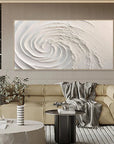 Multicolor Ethereal Spiral Textured Art - Artwallpainting