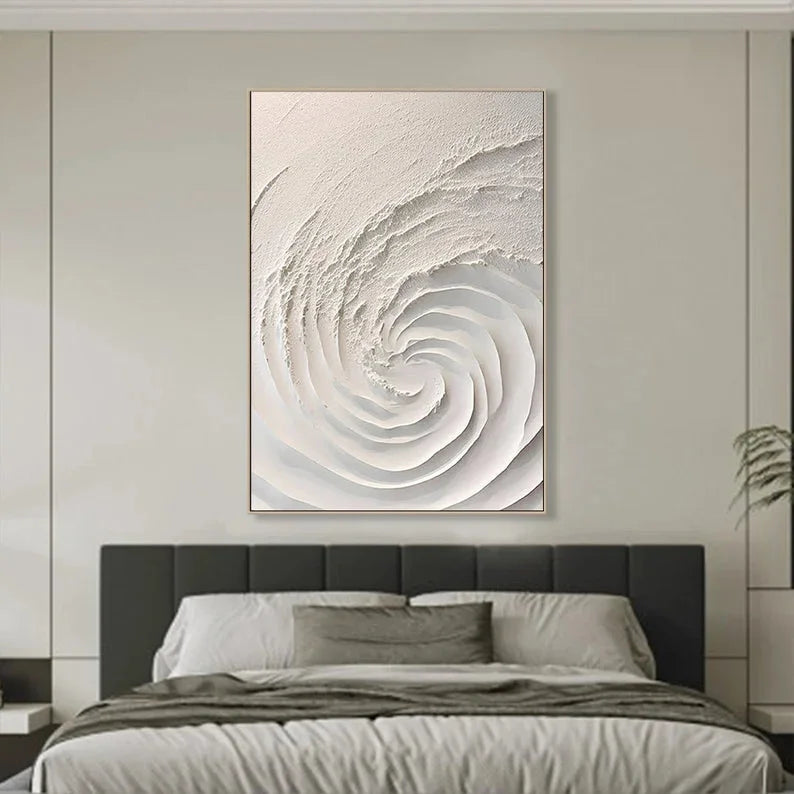 Multicolor Ethereal Spiral Textured Art - Artwallpainting