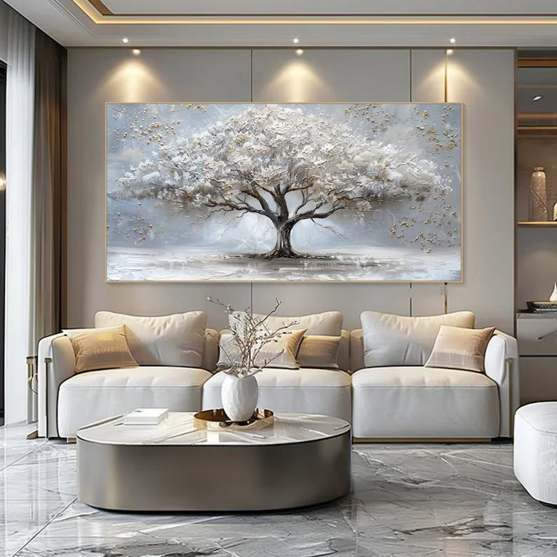 Multicolor Ethereal Tree Of Serenity - Artwallpainting