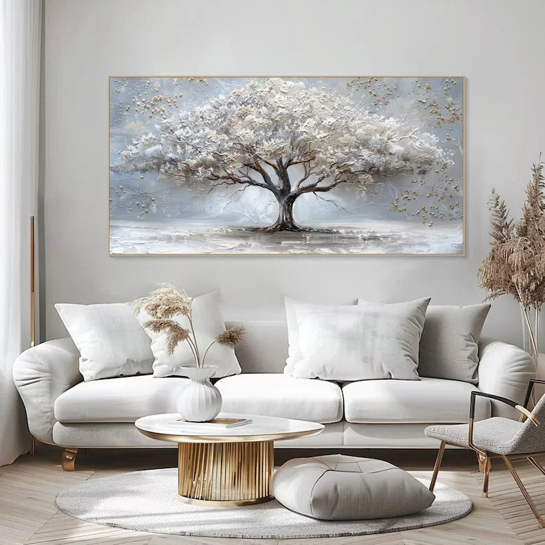 Multicolor Ethereal Tree Of Serenity - Artwallpainting