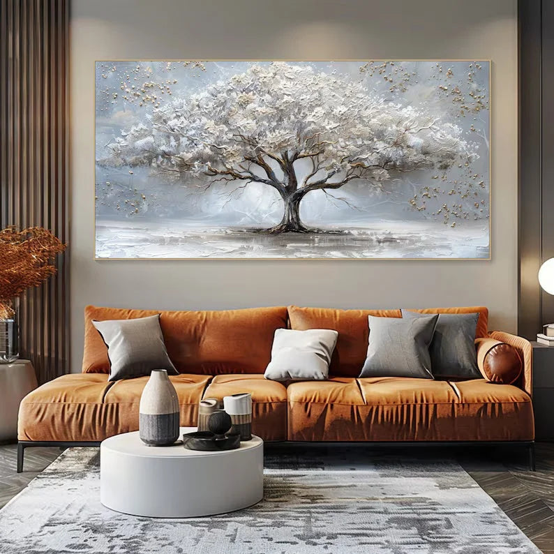 Multicolor Ethereal Tree Of Serenity - Artwallpainting
