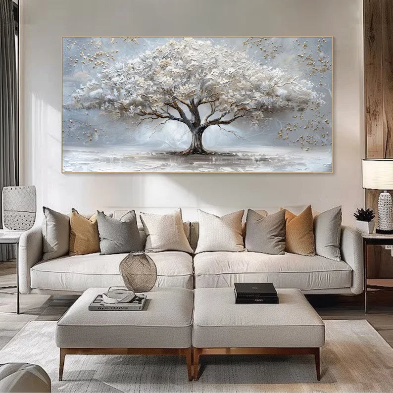 Multicolor Ethereal Tree Of Serenity - Artwallpainting