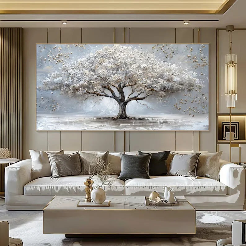 Multicolor Ethereal Tree Of Serenity - Artwallpainting