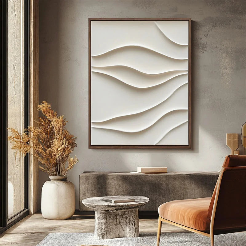 Multicolor Ethereal Waves Canvas Painting For Home Decoration - Artwallpainting