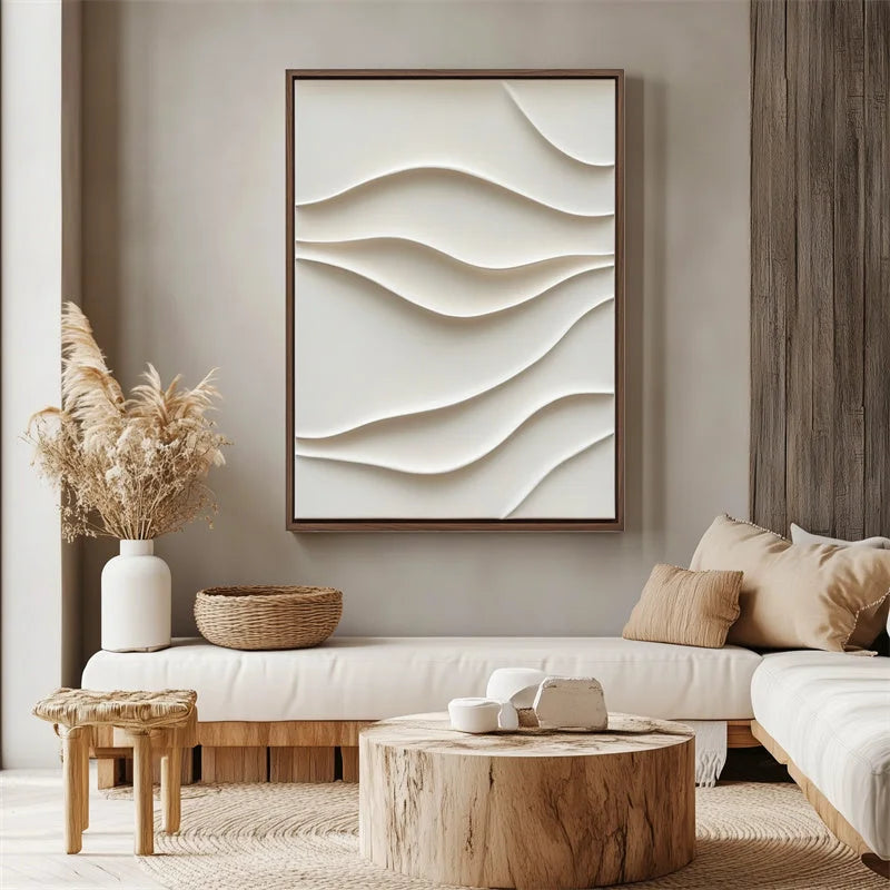 Multicolor Ethereal Waves Canvas Painting For Home Decoration - Artwallpainting