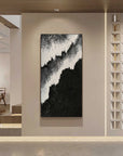 Multicolor Ethereal Waves Vertical Art - Artwallpainting