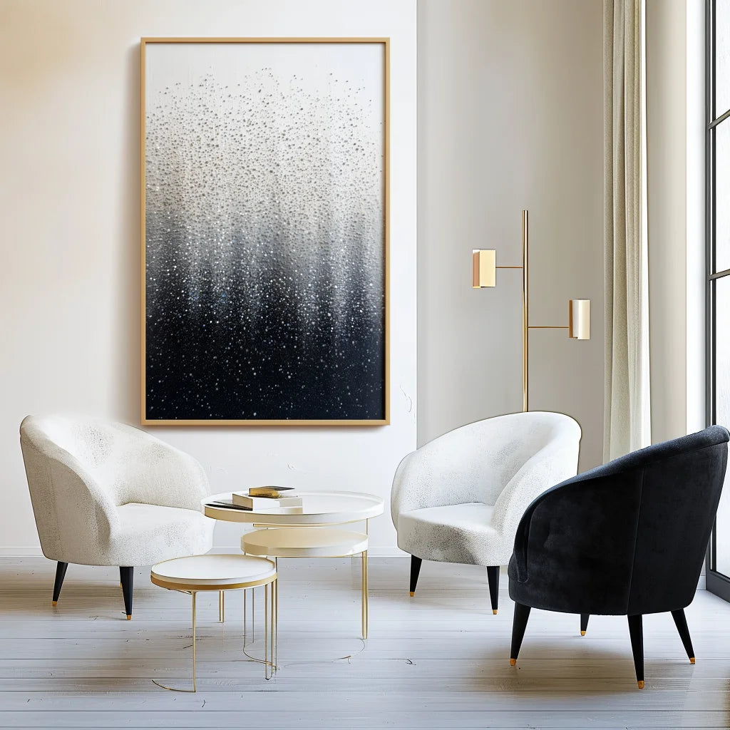 Multicolor Falling Light Canvas Painting For Home Decoration - Artwallpainting