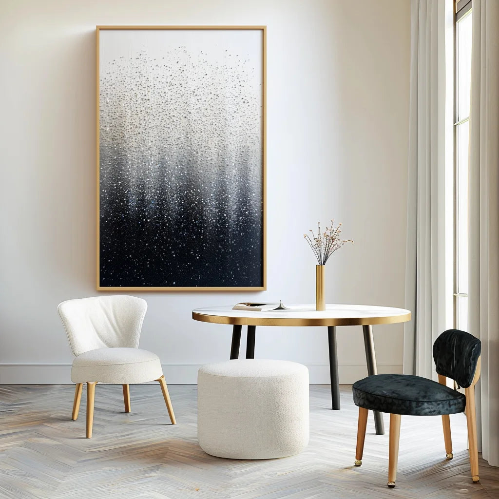Multicolor Falling Light Canvas Painting For Home Decoration - Artwallpainting