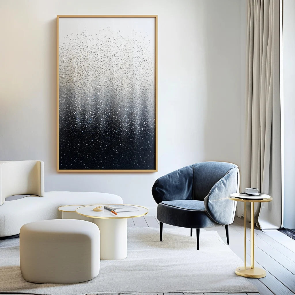 Multicolor Falling Light Canvas Painting For Home Decoration - Artwallpainting