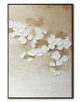 Multicolor Floating Silence - Vertical Abstract Oil Painting - Artwallpainting
