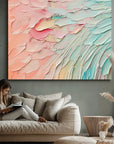 Multicolor Floral Essence Textured Art - Artwallpainting