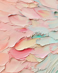 Multicolor Floral Essence Textured Art - Artwallpainting