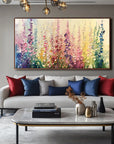 Multicolor Floral Symphony Canvas Art - Artwallpainting