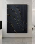 Multicolor Flow Abstract Textured Canvas - Artwallpainting