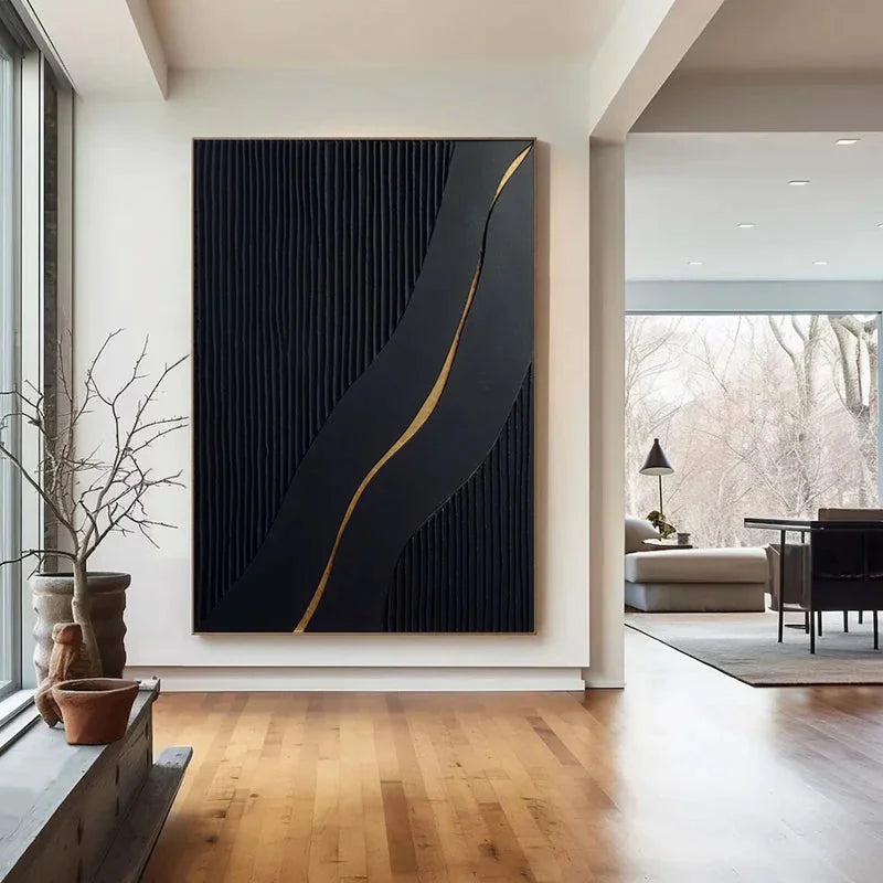 Multicolor Flow Canvas Painting For Home Decoration - Artwallpainting