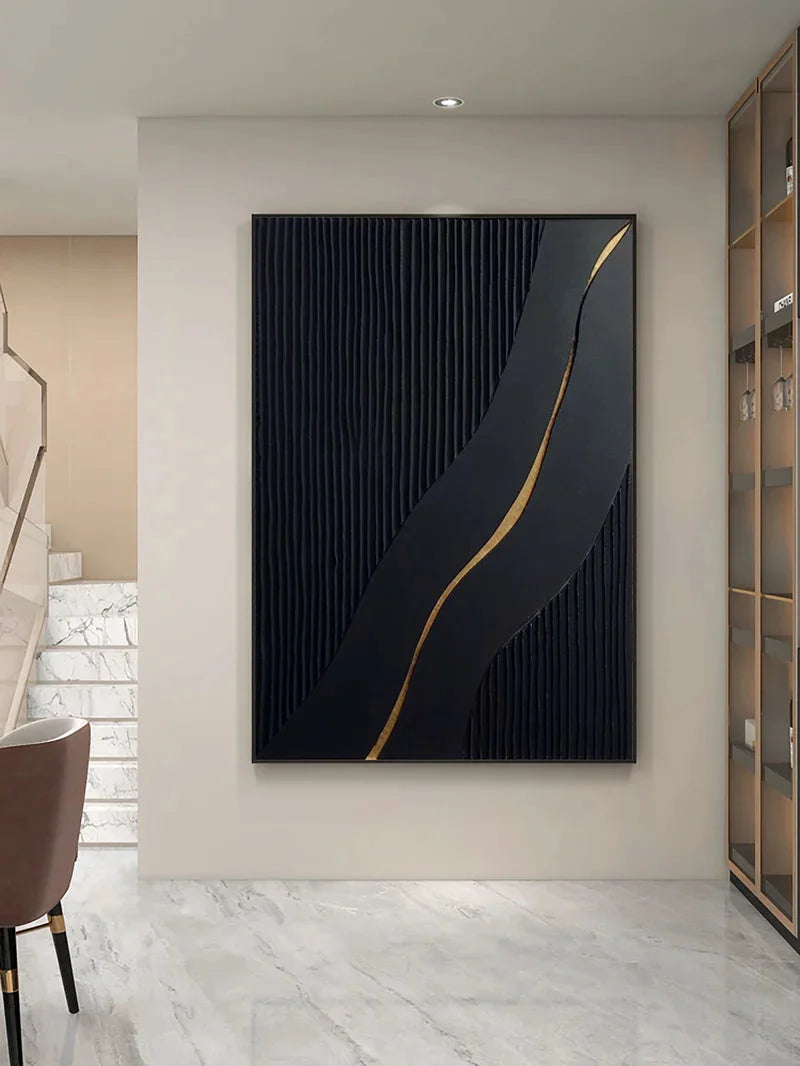 Multicolor Flow Canvas Painting For Home Decoration - Artwallpainting