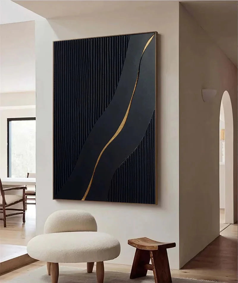 Multicolor Flow Canvas Painting For Home Decoration - Artwallpainting
