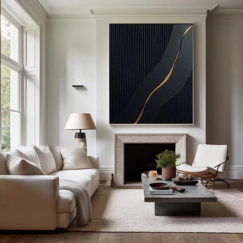 Multicolor Flow Canvas Painting For Home Decoration - Artwallpainting
