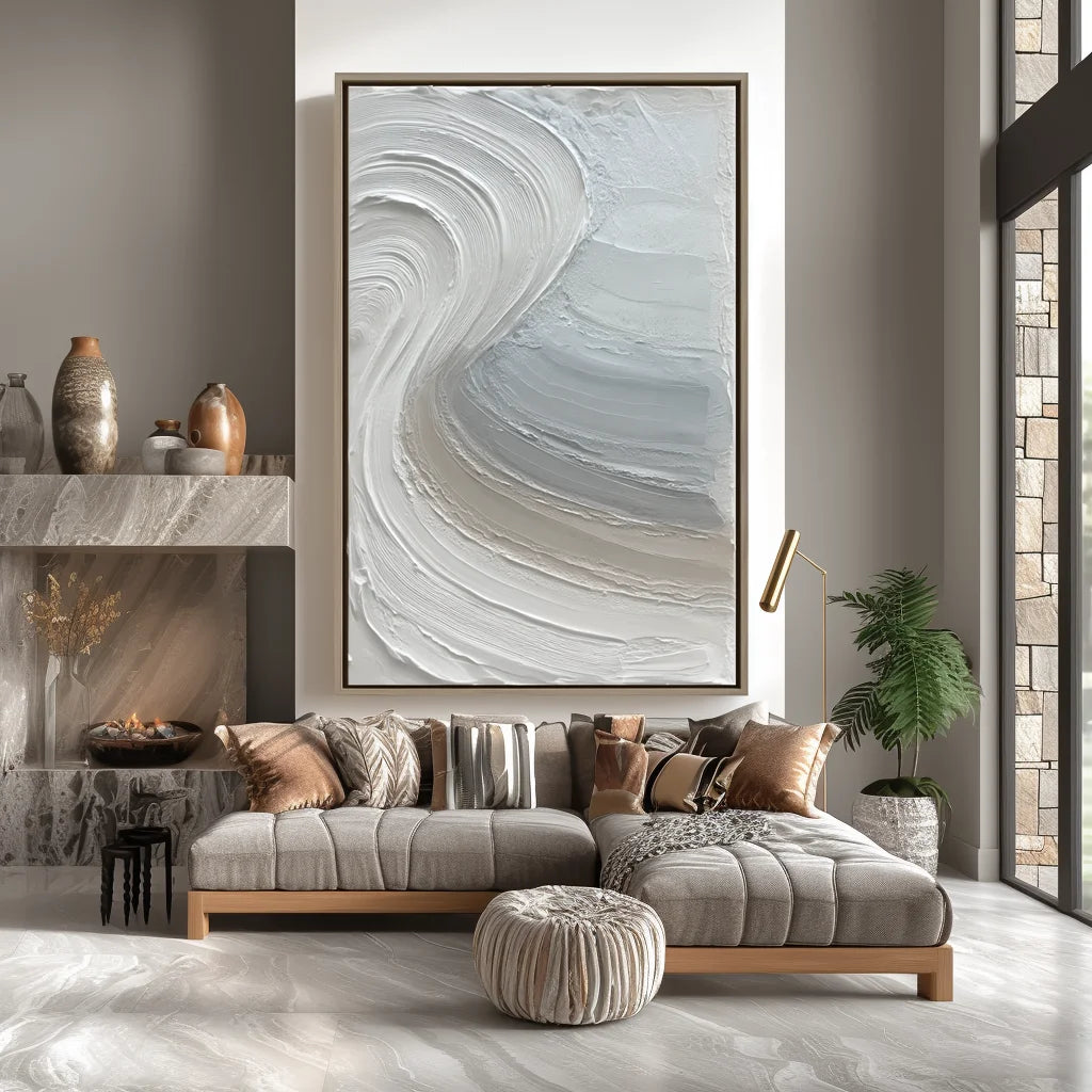 Multicolor Flow Of Calm Neutral Wall Art - Artwallpainting
