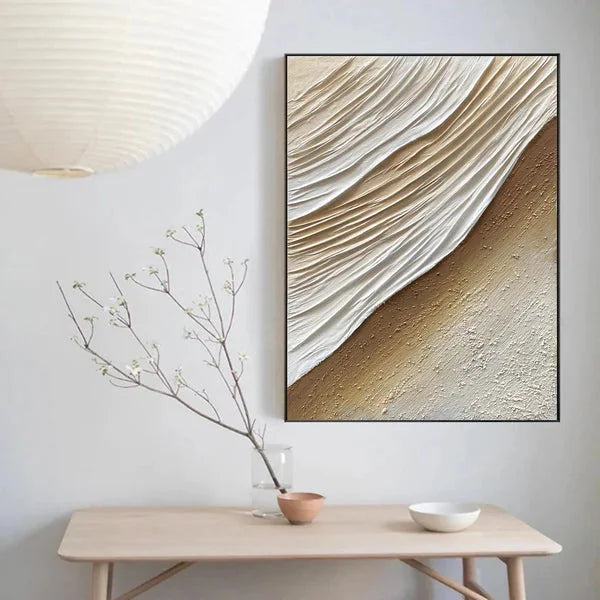 Multicolor Flow Of Nature Wabi Sabi Painting - Artwallpainting