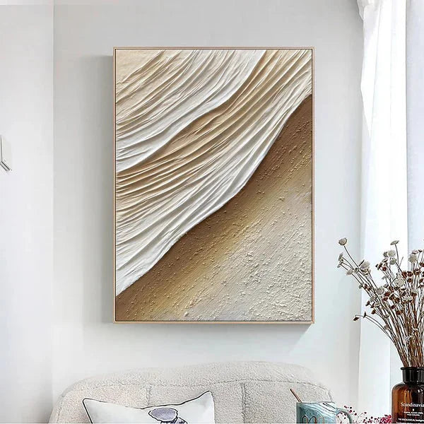 Multicolor Flow Of Nature Wabi Sabi Painting - Artwallpainting