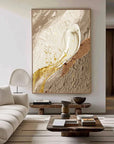 Multicolor Flow Textured Canvas Painting For Home Decoration - Artwallpainting