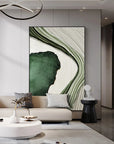 Multicolor Flowing Greens Canvas Painting For Home Decoration - Artwallpainting