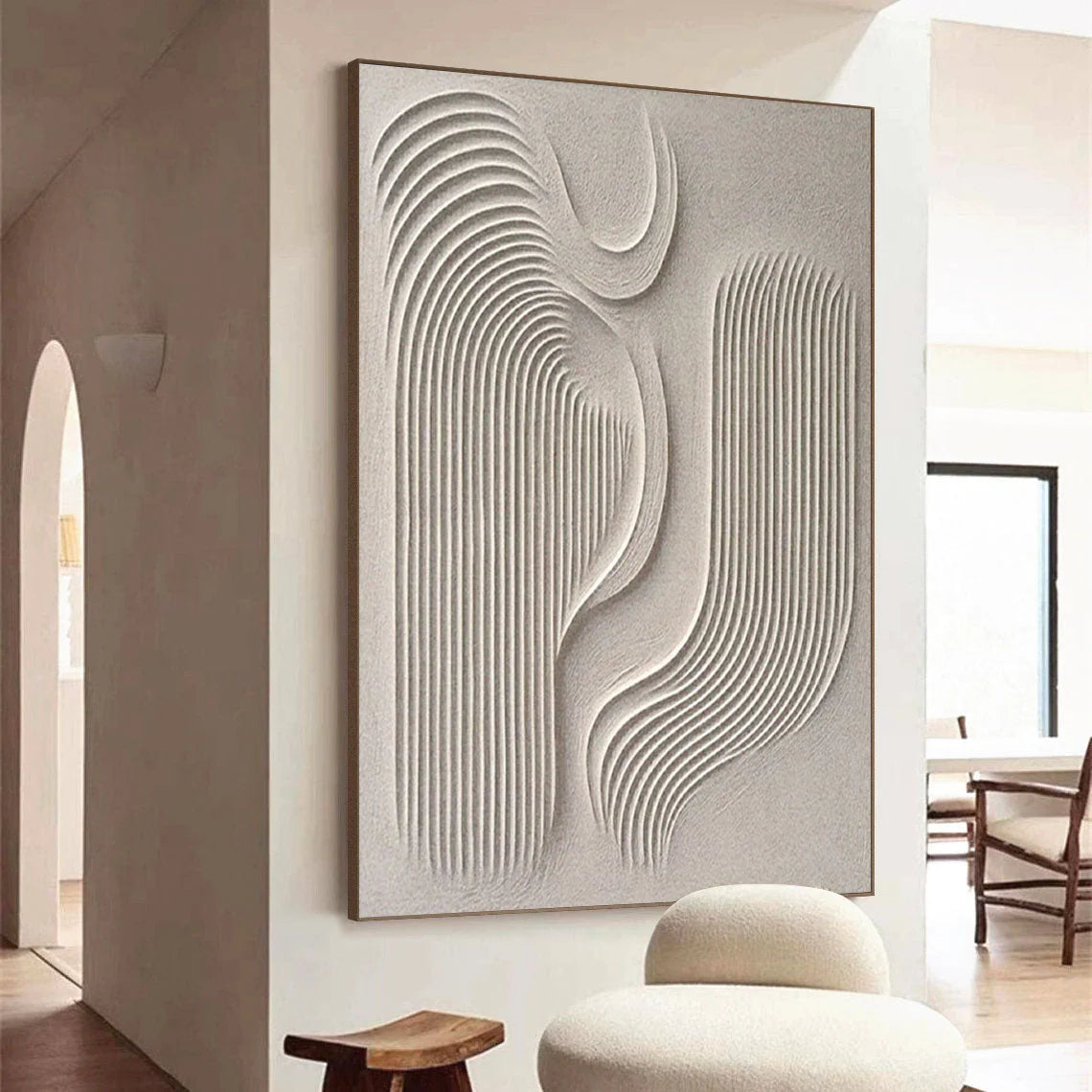 Multicolor Flowing Harmony Canvas Painting For Home Decoration - Artwallpainting