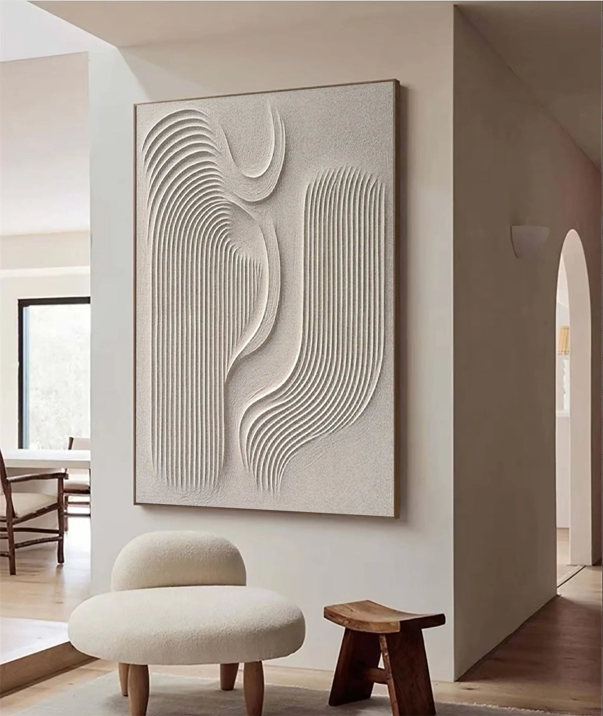 Multicolor Flowing Harmony Canvas Painting For Home Decoration - Artwallpainting