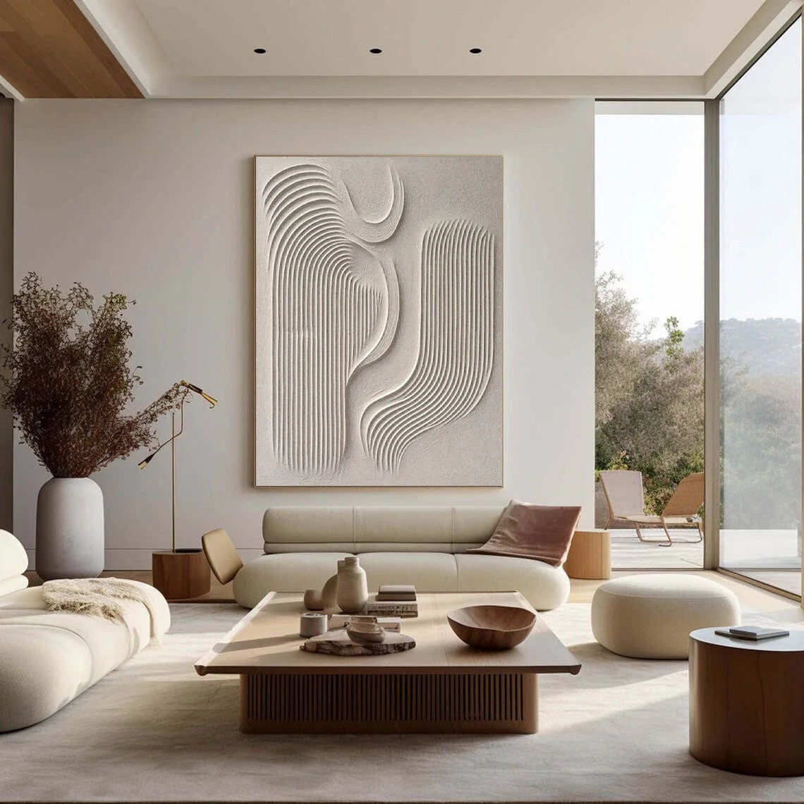Multicolor Flowing Harmony Canvas Painting For Home Decoration - Artwallpainting