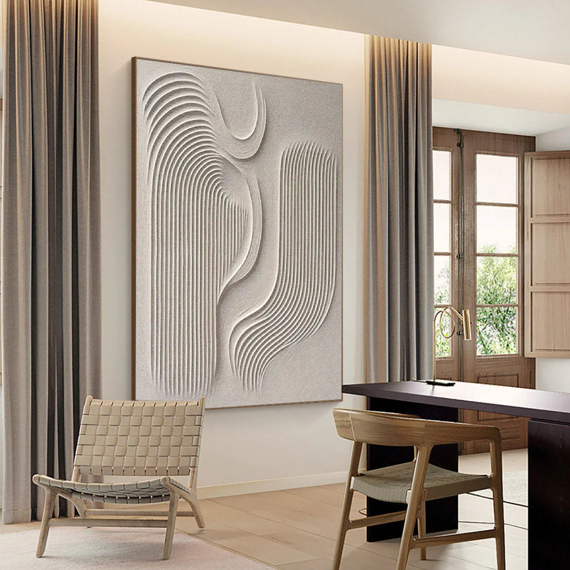 Multicolor Flowing Harmony Canvas Painting For Home Decoration - Artwallpainting